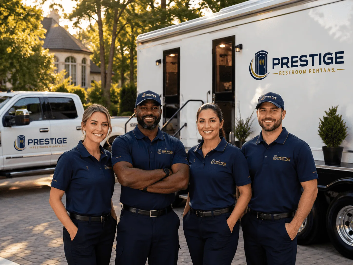 Trusted Luxury Portable Restrooms company in Clopton, AL